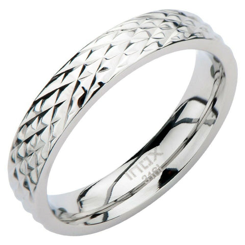 316L Stainless Steel  Ring SZ 8